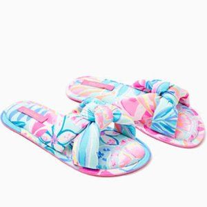 Lilly Pulitzer pool slippers s/m